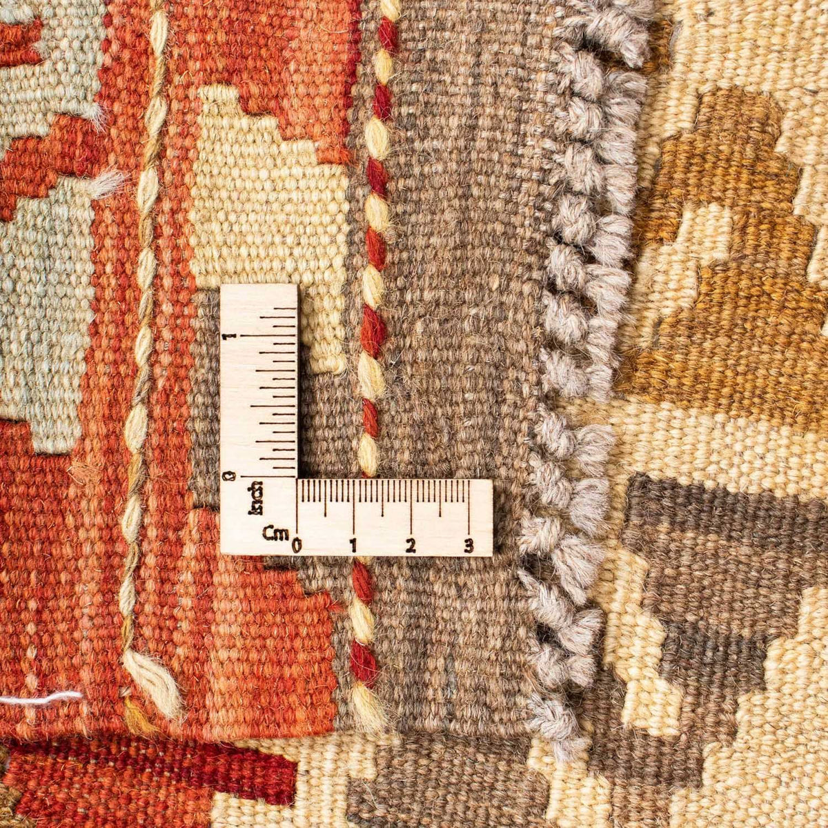 Løber Kelim-tæppe - orientalsk - 189 x 71 cm - rust