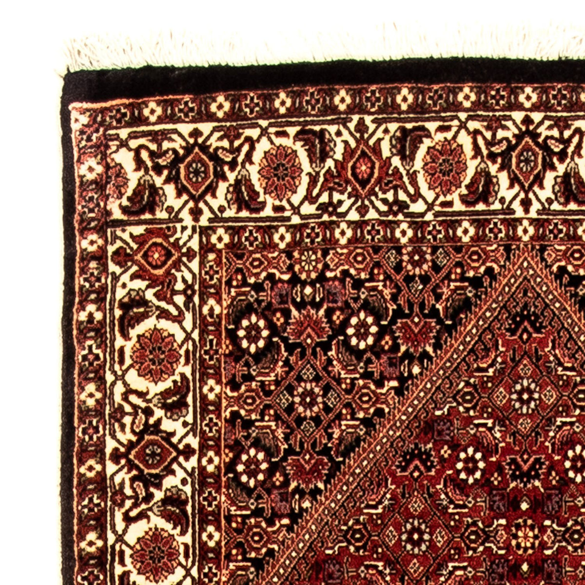 Løber Persisk tæppe - Bijar - 292 x 80 cm - flerfarvet