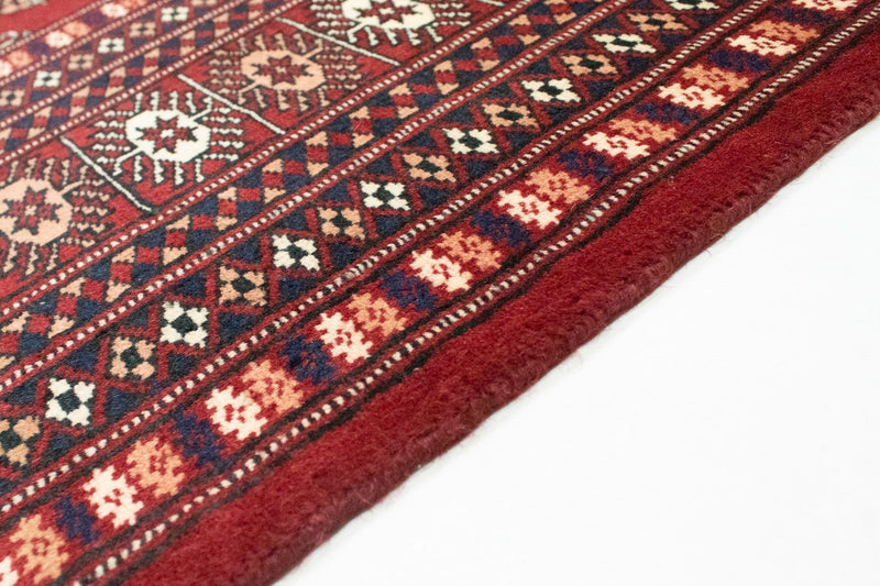 Afghansk tæppe - Bukhara - 244 x 198 cm - rød