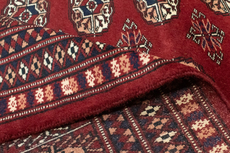 Afghansk tæppe - Bukhara - 244 x 198 cm - rød