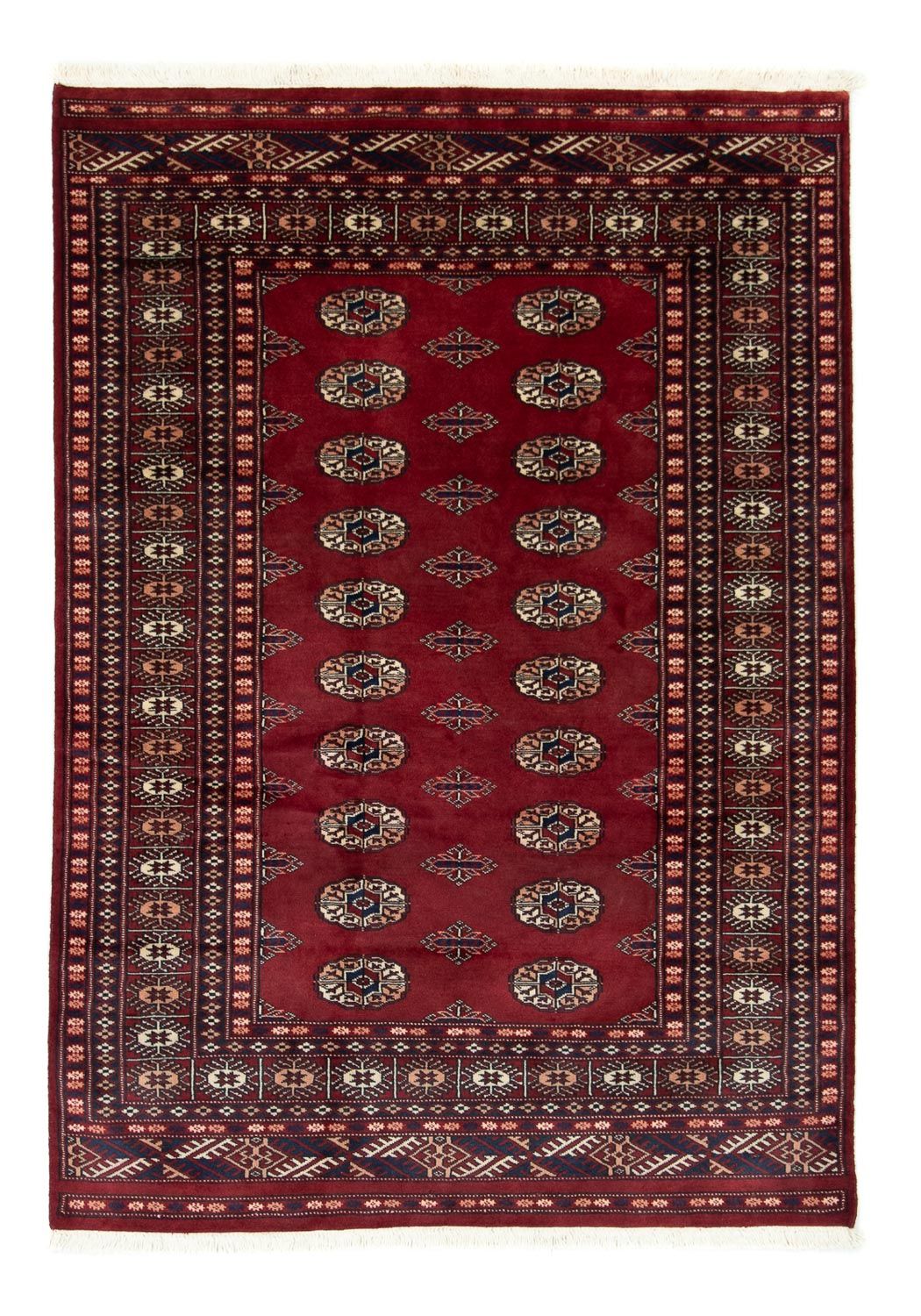 Afghansk tæppe - Bukhara - 182 x 123 cm - rød