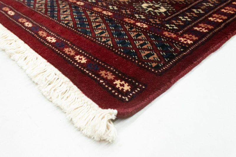 Afghansk tæppe - Bukhara - 178 x 122 cm - rød