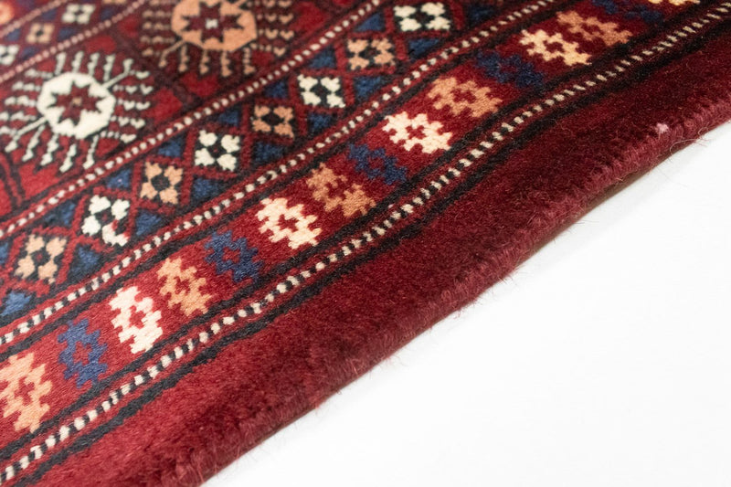Afghansk tæppe - Bukhara - 178 x 122 cm - rød