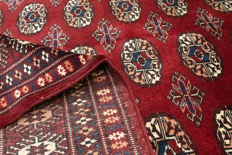 Afghansk tæppe - Bukhara - 178 x 122 cm - rød