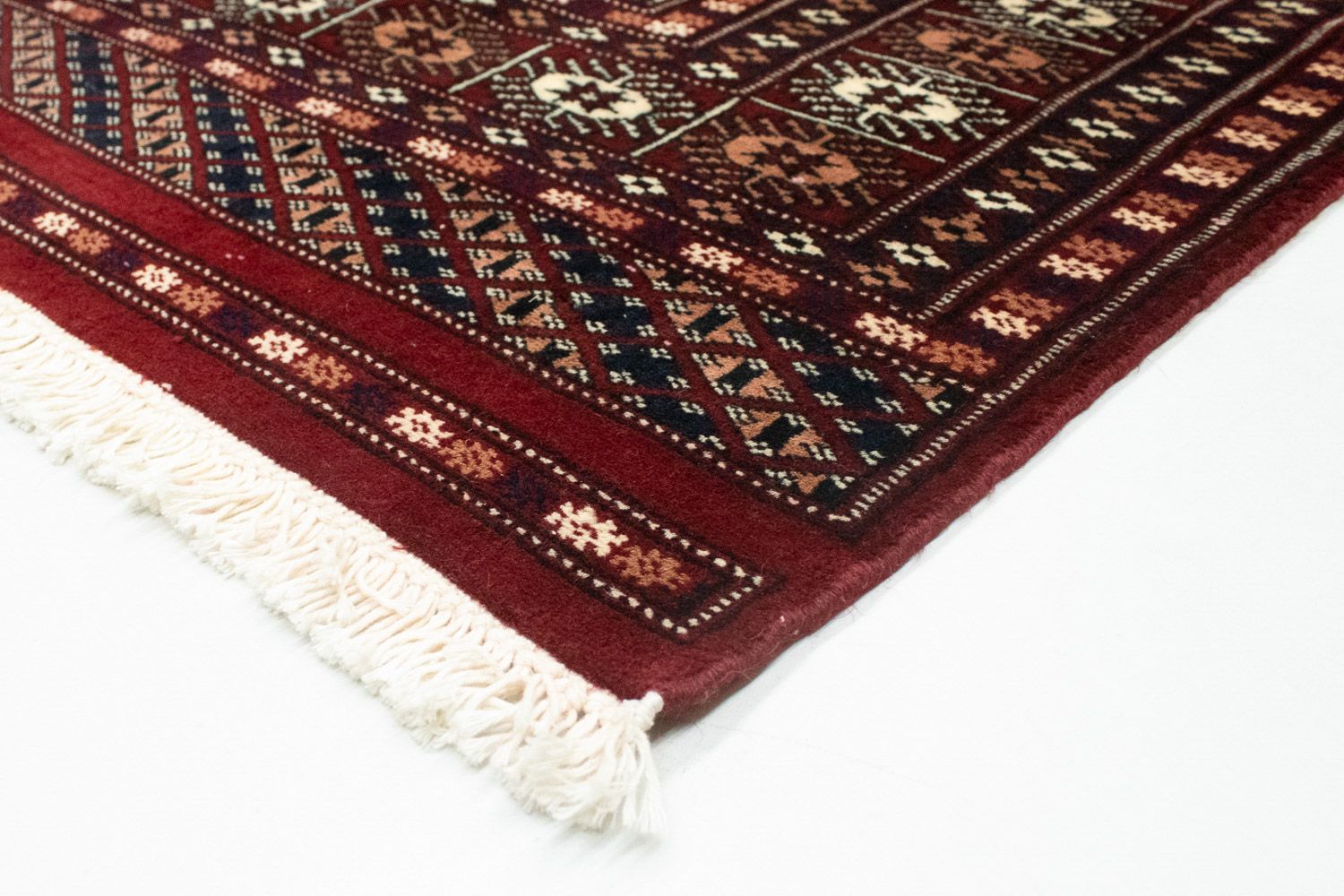 Afghansk tæppe - Bukhara - 186 x 121 cm - rød