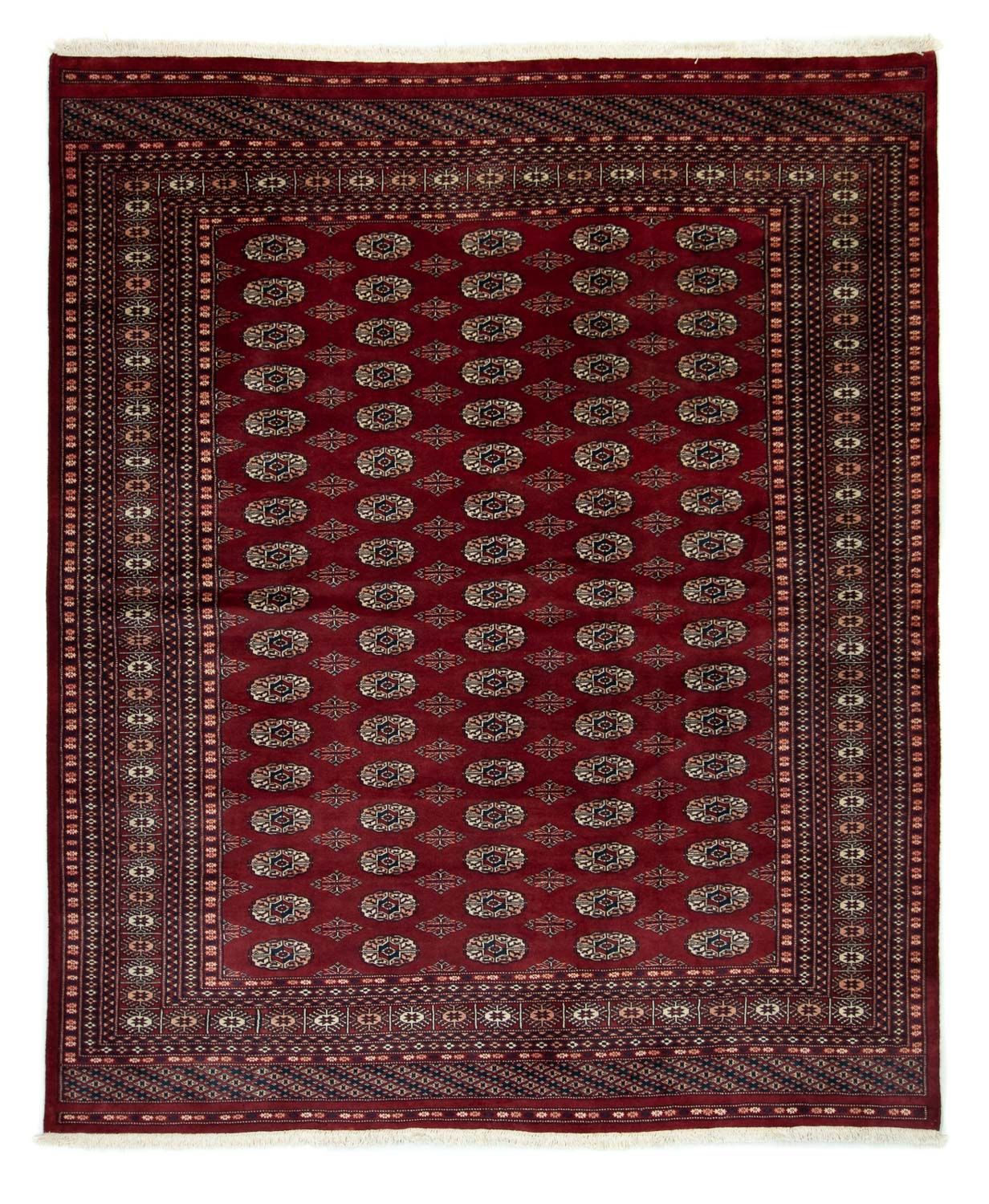 Afghansk tæppe - Bukhara - 247 x 201 cm - rød