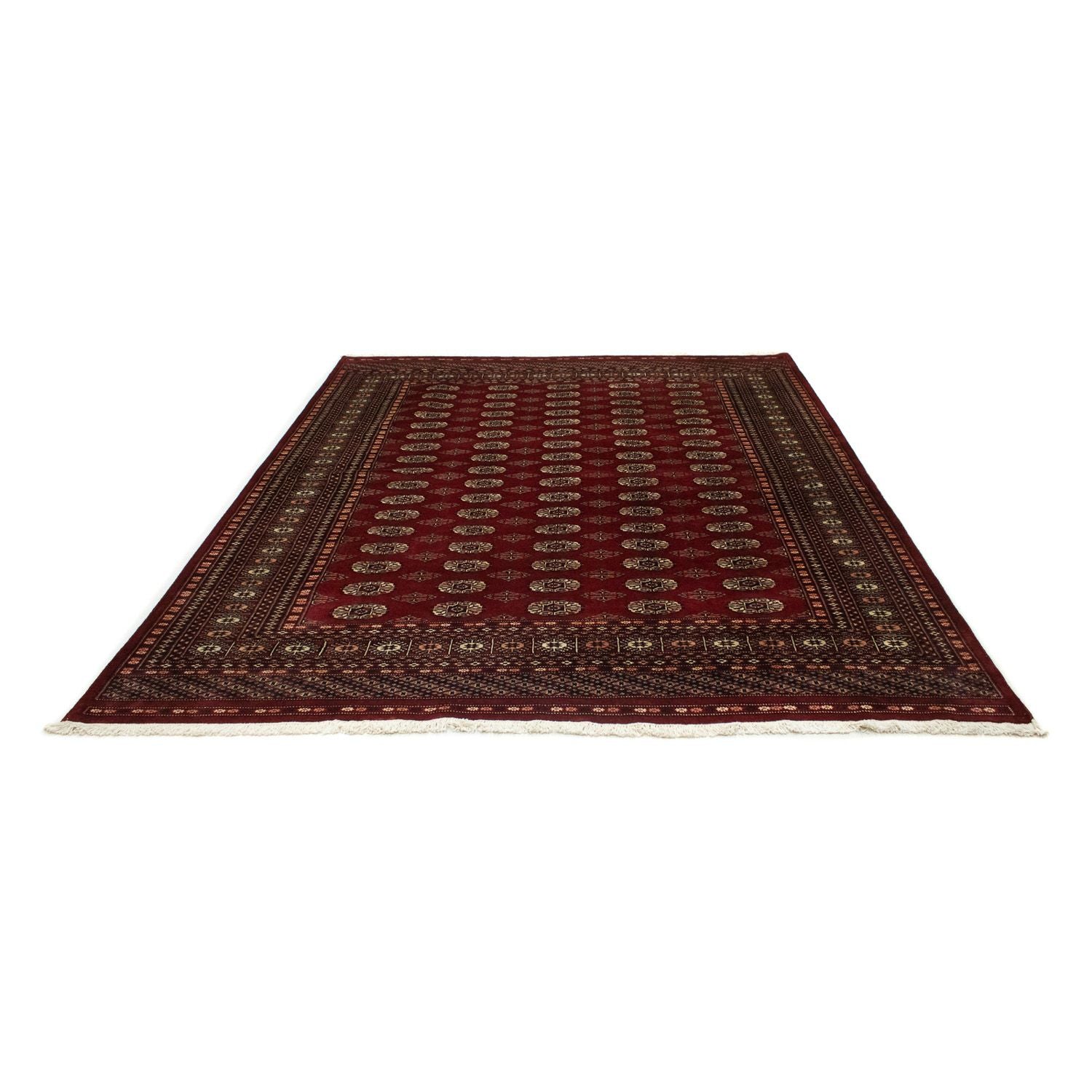 Afghansk tæppe - Bukhara - 247 x 201 cm - rød