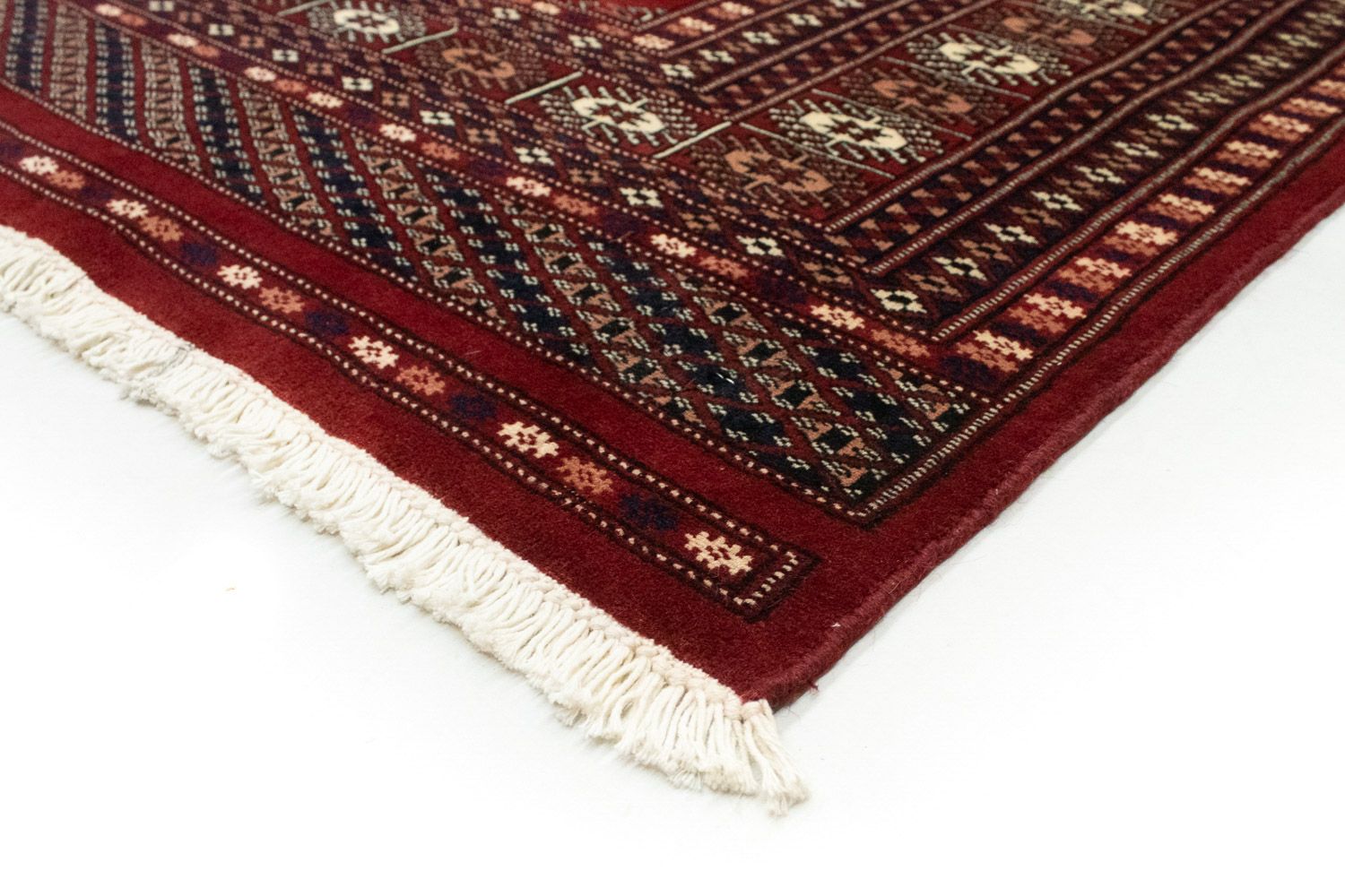 Afghansk tæppe - Bukhara - 241 x 197 cm - rød