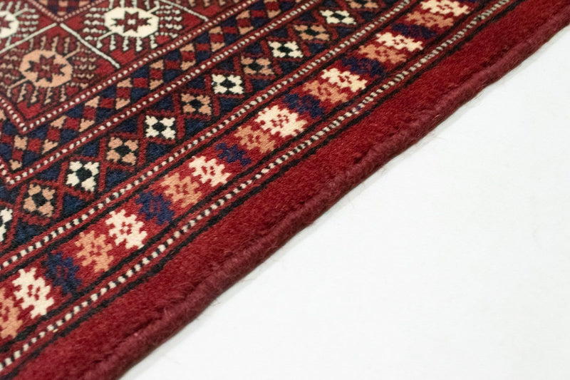 Afghansk tæppe - Bukhara - 241 x 197 cm - rød