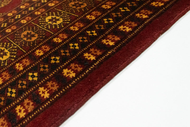 Afghansk tæppe - Bukhara - 248 x 197 cm - rød