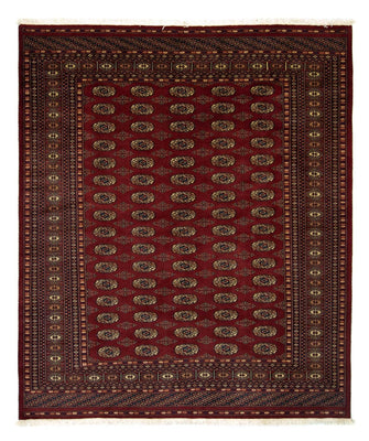 Afghansk tæppe - Bukhara - 240 x 203 cm - rød