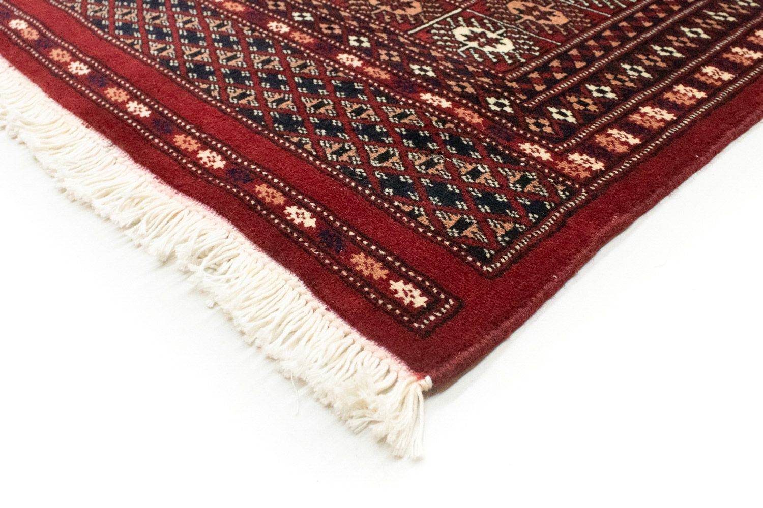 Afghansk tæppe - Bukhara - 238 x 200 cm - rød