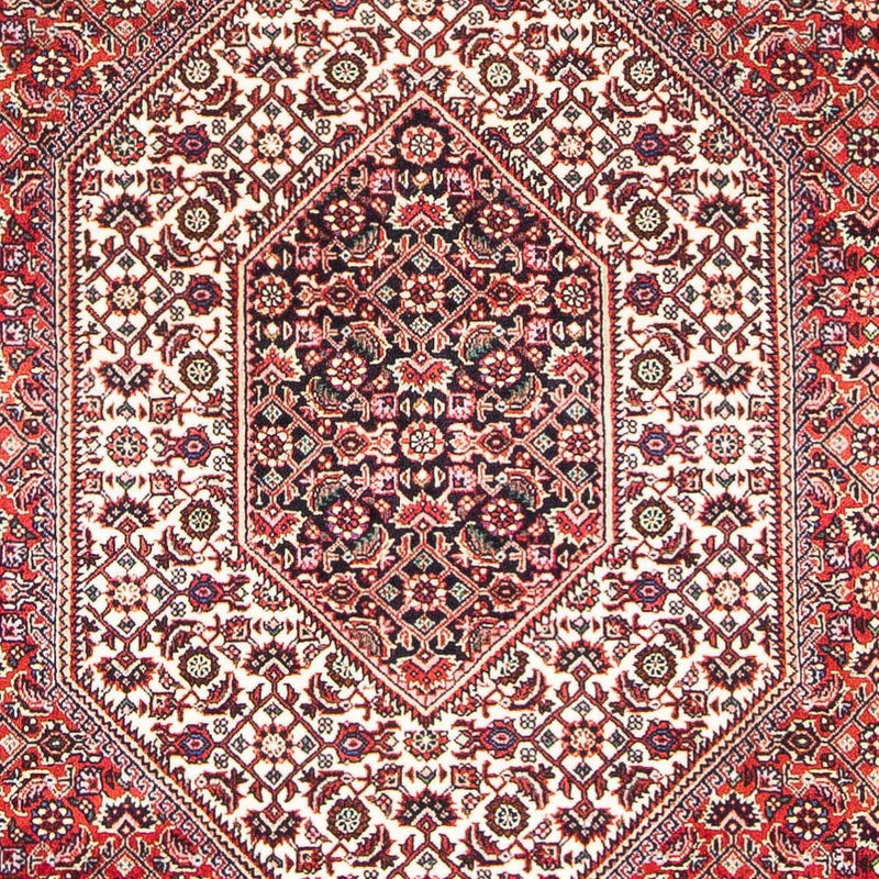 Persisk tæppe - Bijar - 168 x 110 cm - rød