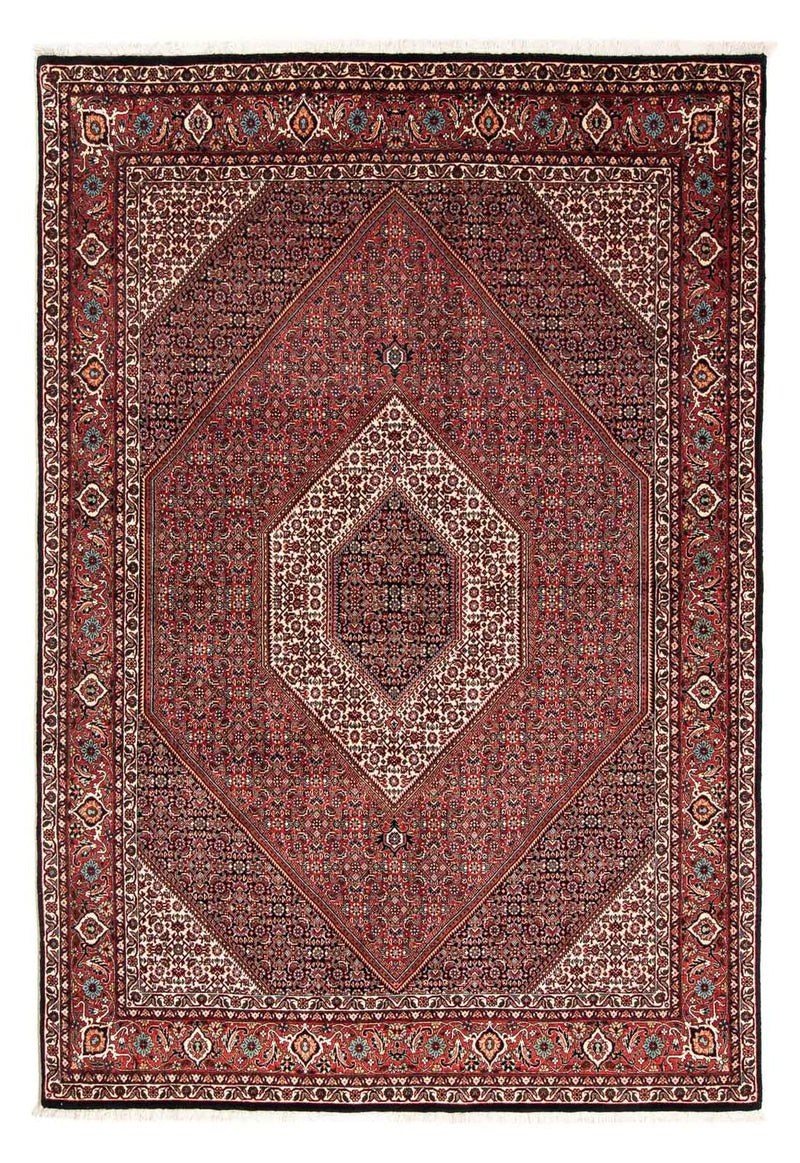 Persisk tæppe - Bijar - 239 x 166 cm - flerfarvet