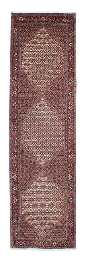 Løber Persisk tæppe - Bijar - 318 x 83 cm - beige
