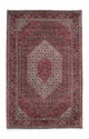 Persisk tæppe - Bijar - 211 x 132 cm - lysrød