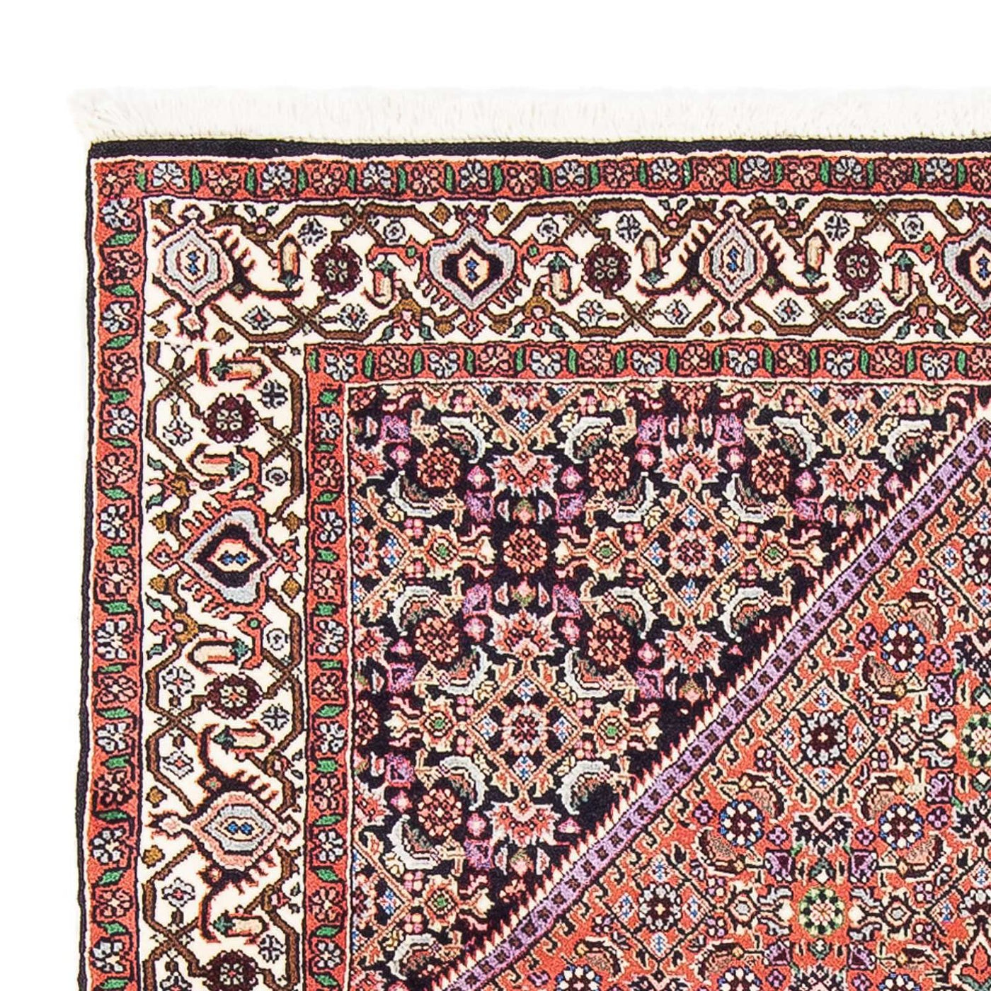 Persisk tæppe - Bijar - 172 x 111 cm - laks