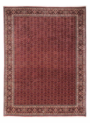 Persisk tæppe - Bijar - Royal - 350 x 252 cm - rød