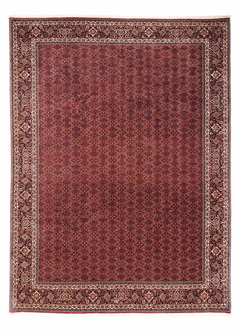 Persisk tæppe - Bijar - Royal - 350 x 252 cm - rød