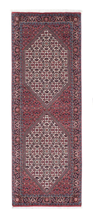 Løber Persisk tæppe - Bijar - 205 x 73 cm - rød
