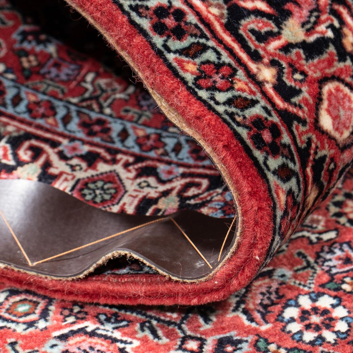 Løber Persisk tæppe - Bijar - 193 x 76 cm - rød