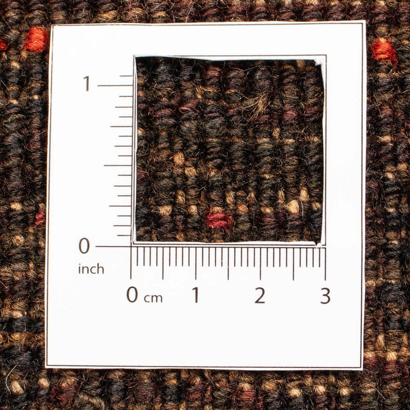 Persisk tæppe - Nomadisk - 307 x 210 cm - mørkerød