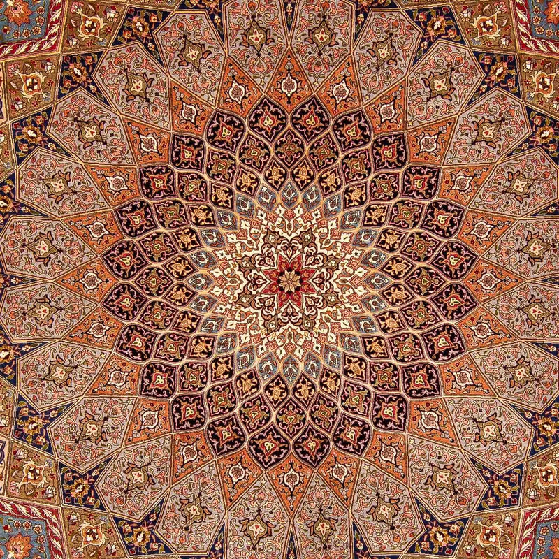 Persisk tæppe - Tabriz - Royal - 400 x 298 cm - flerfarvet