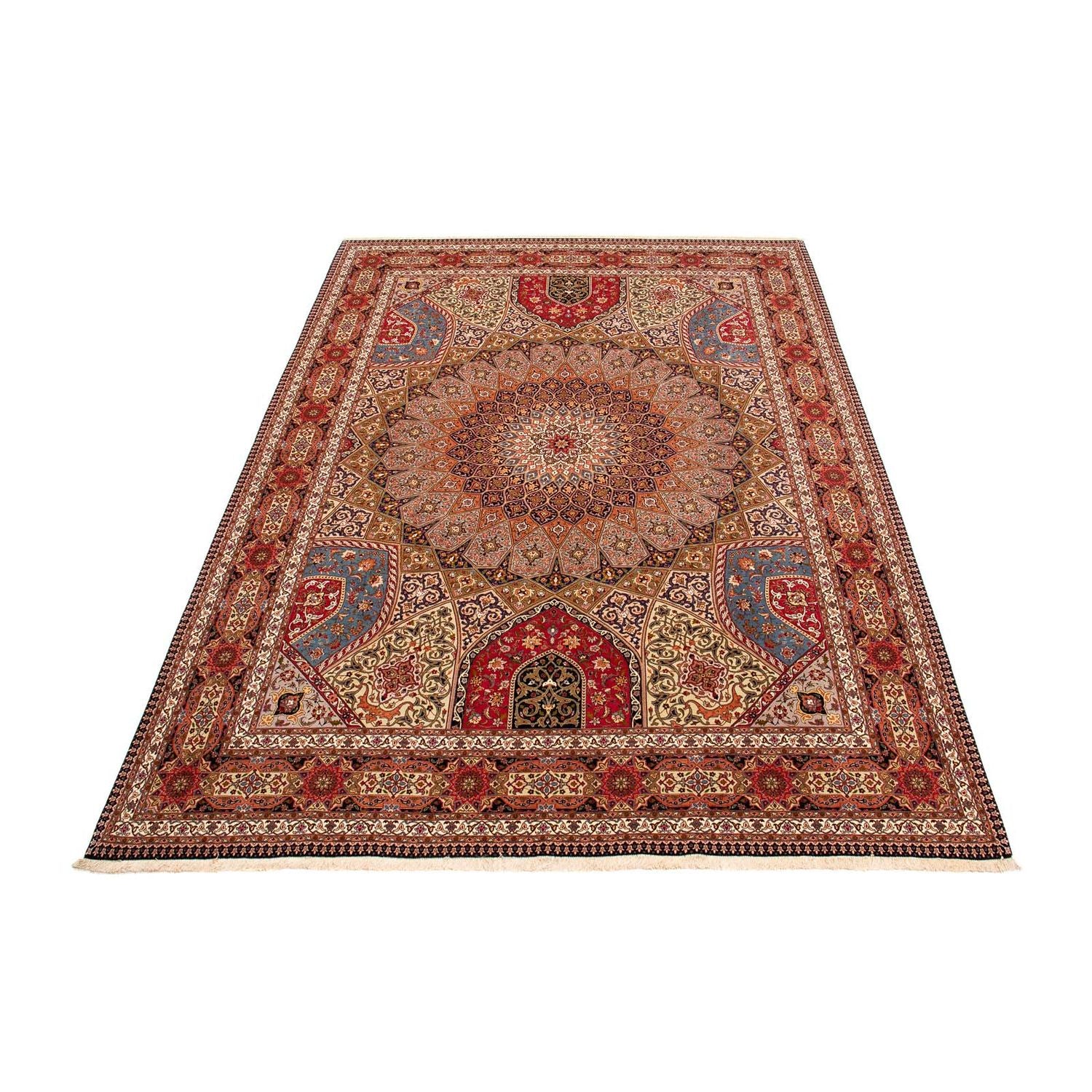 Persisk tæppe - Tabriz - Royal - 400 x 298 cm - flerfarvet