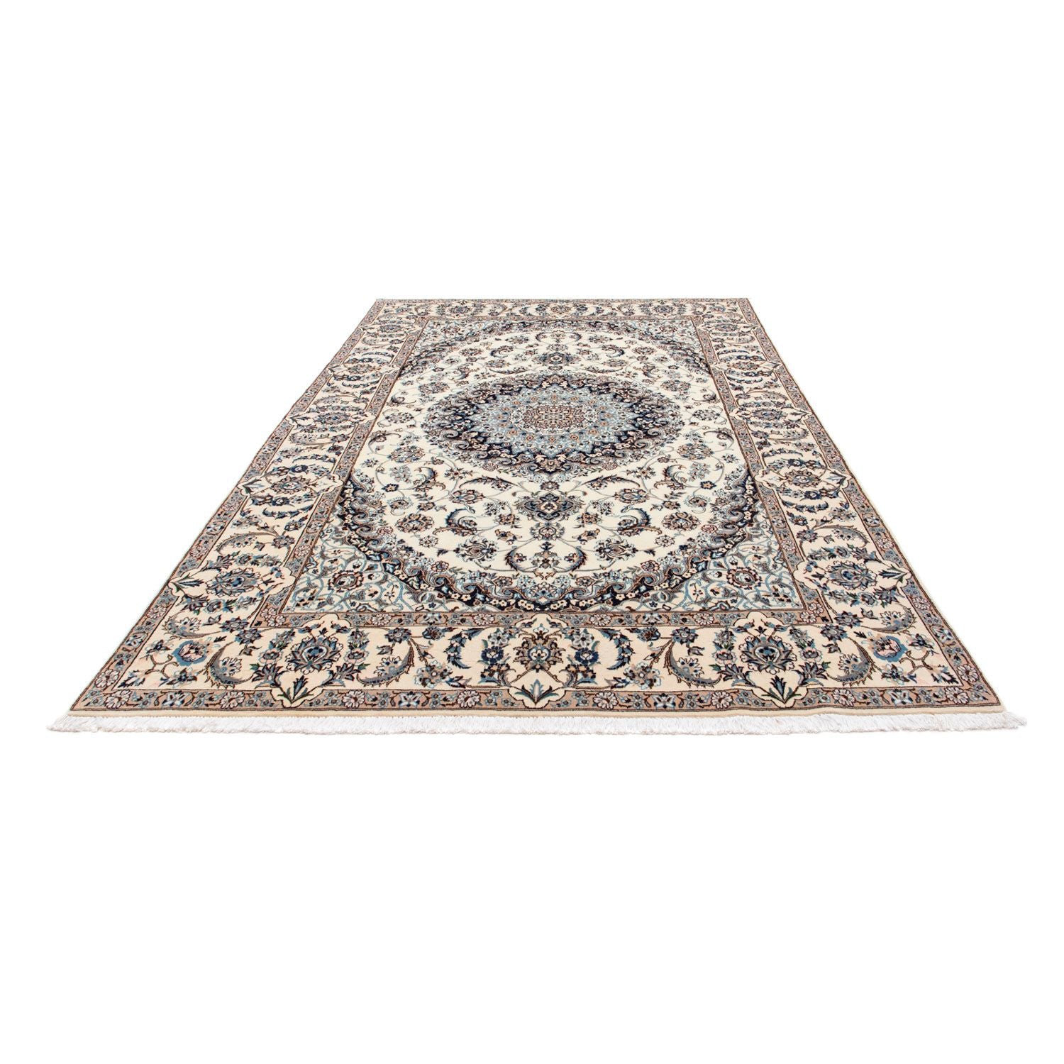 Persisk tæppe - Nain - Royal - 295 x 194 cm - beige