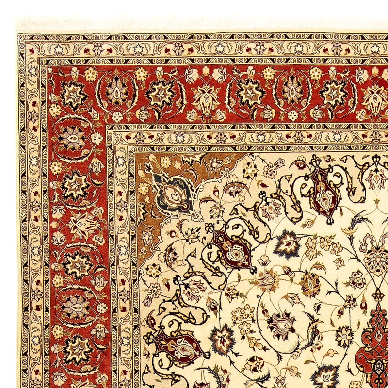 Persisk tæppe - Tabriz - Royal - 349 x 252 cm - beige