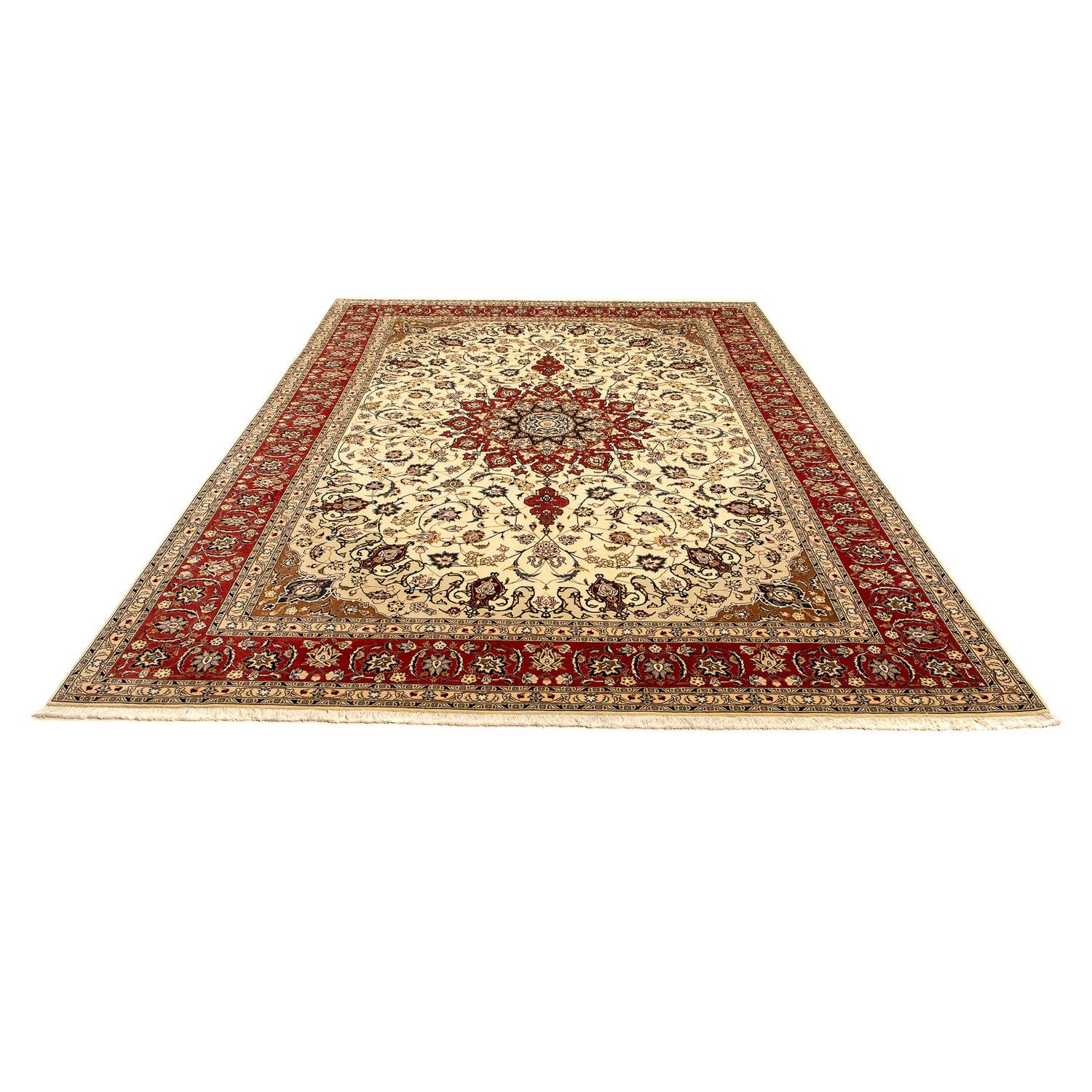 Persisk tæppe - Tabriz - Royal - 349 x 252 cm - beige