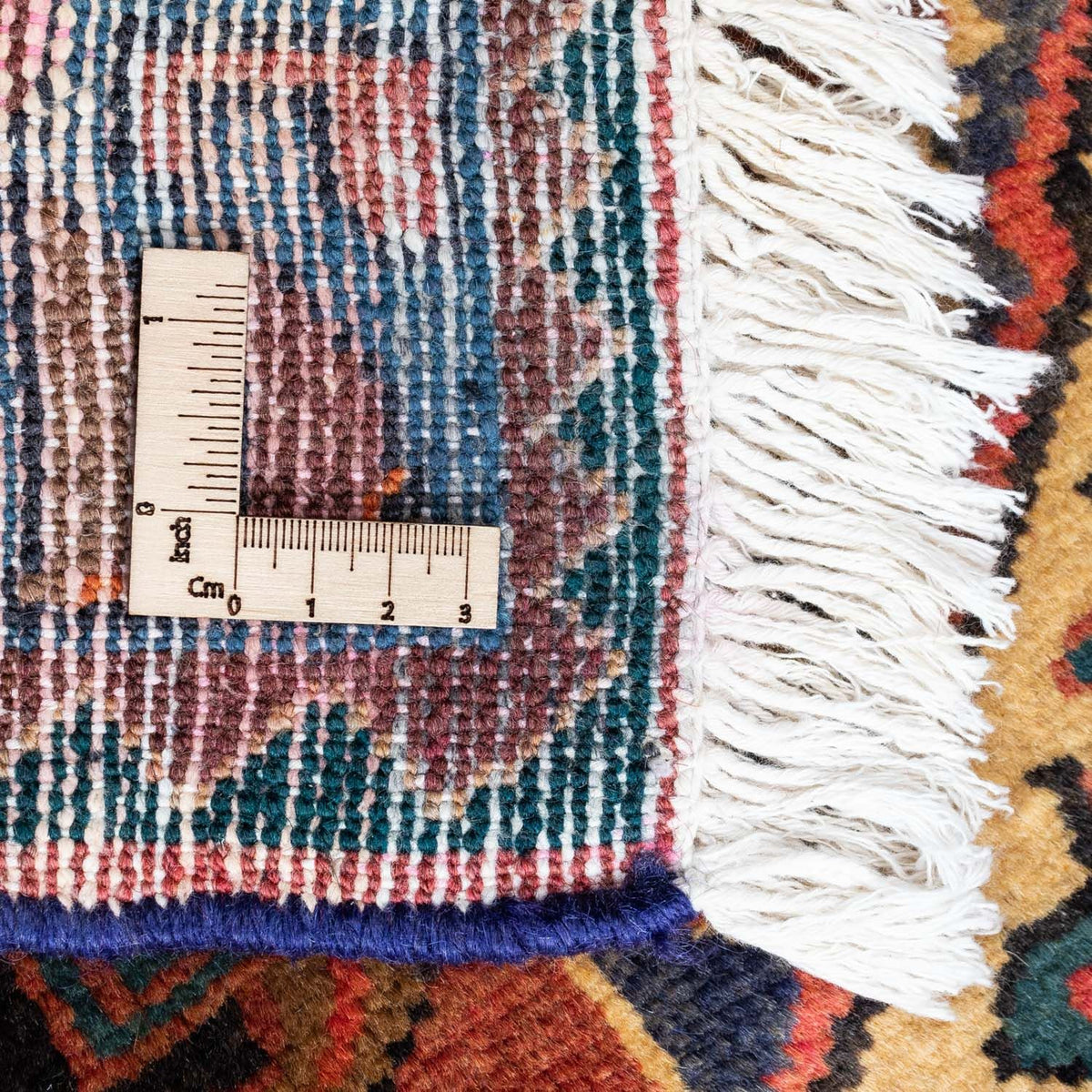 Persisk tæppe - Nomadisk - 126 x 80 cm - lysrød