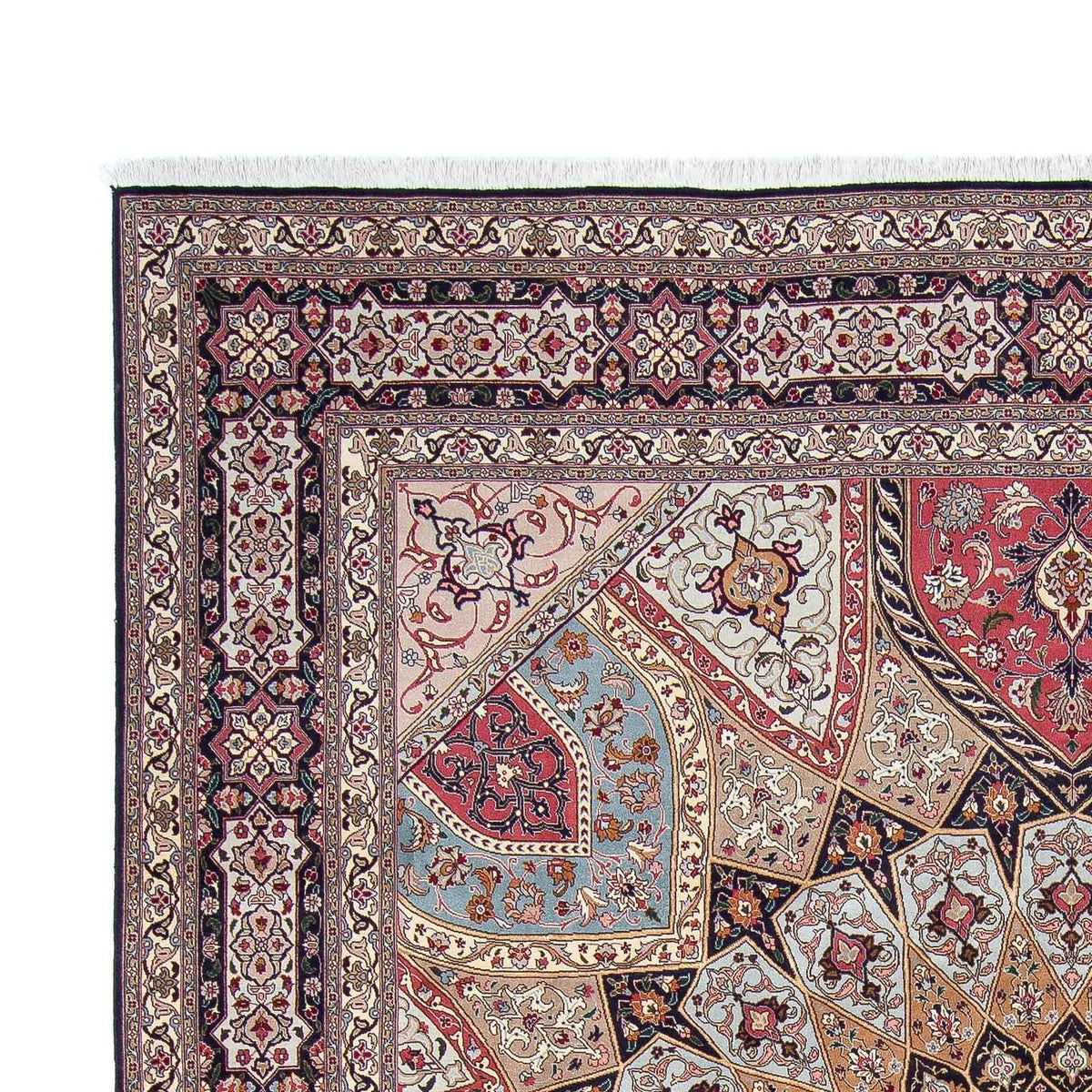 Tabriz - 50 Raj Tæppe 254x303cm - Persisk tæppe