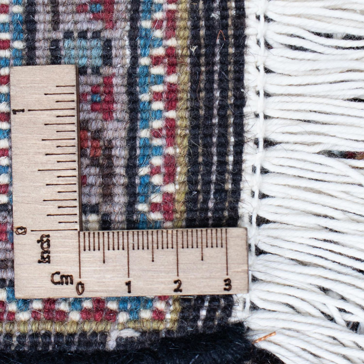 Løber Persisk tæppe - Tabriz - 392 x 67 cm - grå