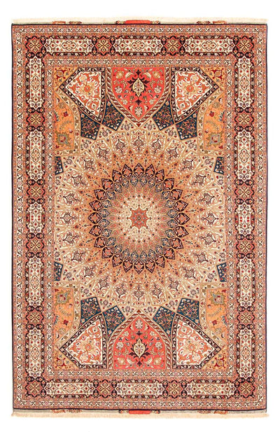 Tabriz - 50 Raj Tæppe 202x302cm - Persisk tæppe
