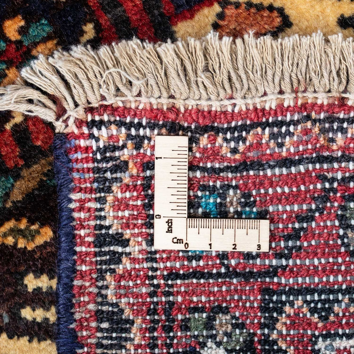 Persisk tæppe - Nomadisk - 125 x 79 cm - beige