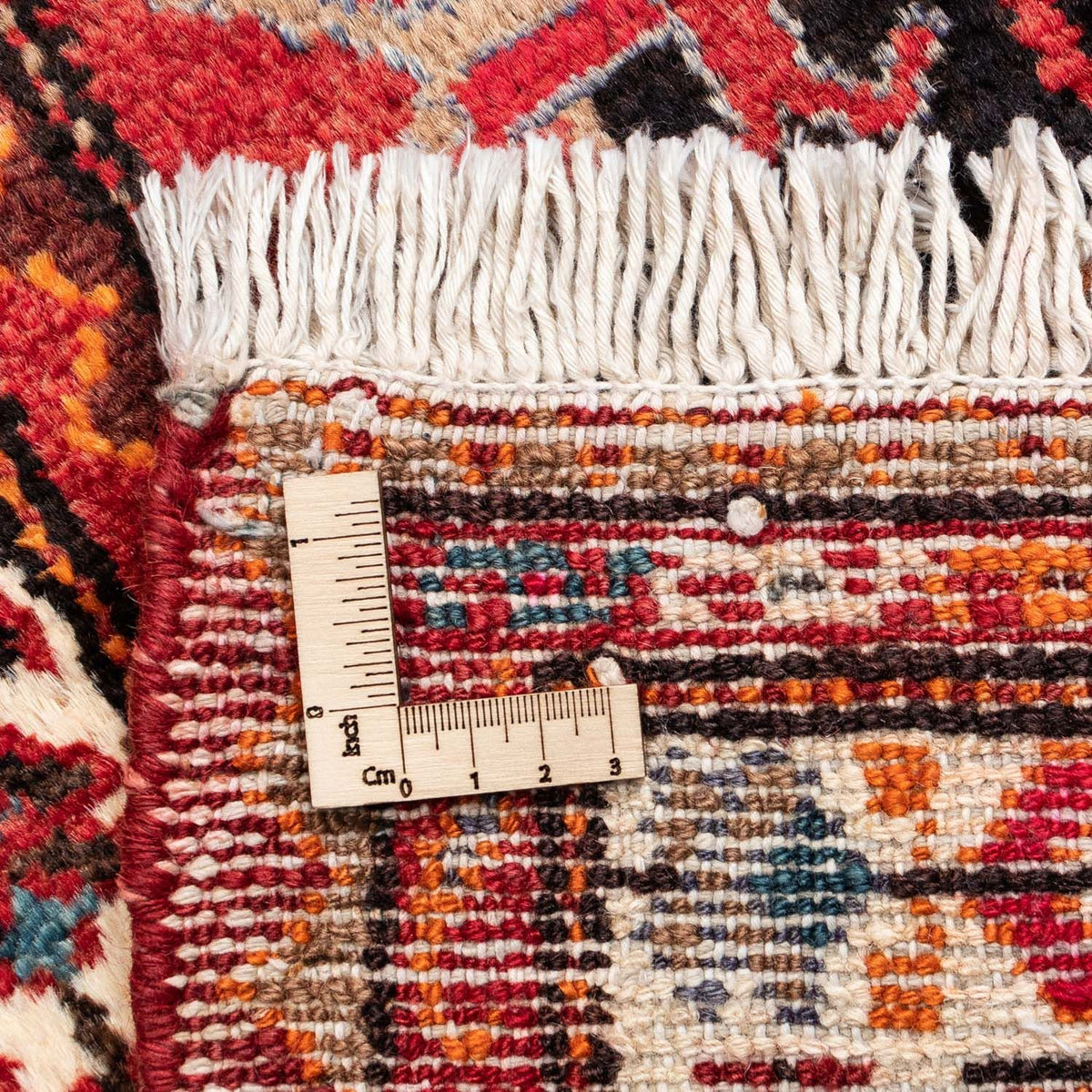 Persisk tæppe - Nomadisk - 145 x 89 cm - lysrød