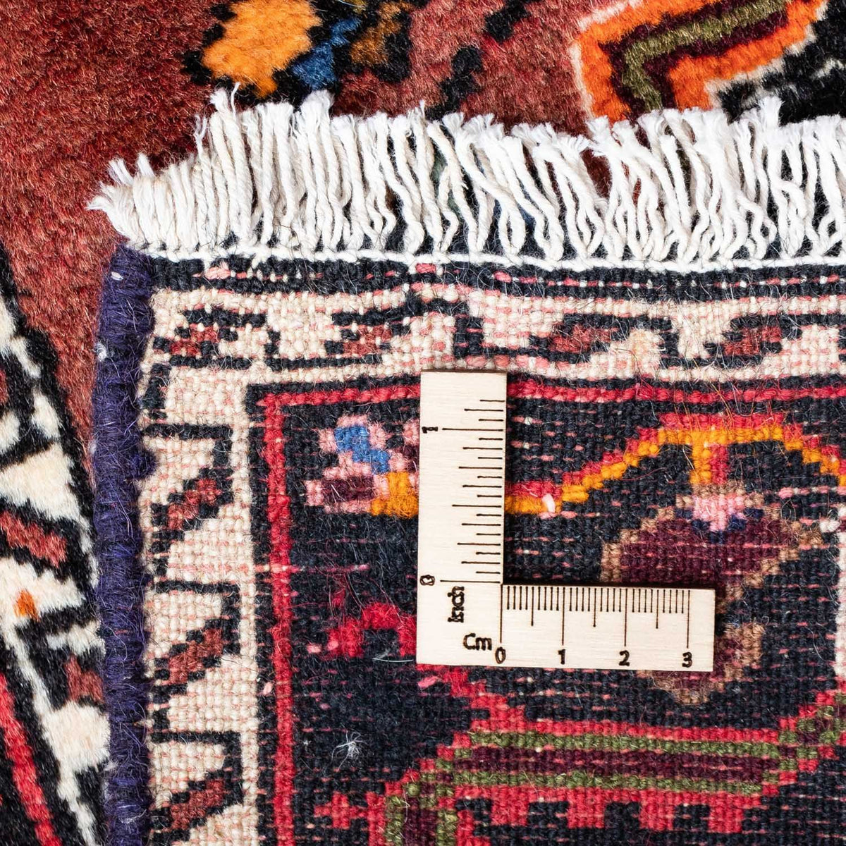 Persisk tæppe - Nomadisk - 125 x 79 cm - mørkeblå