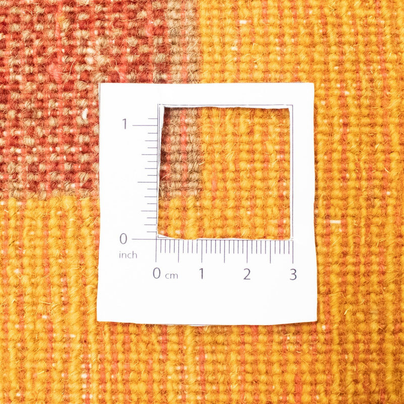 Gabbeh Tæppe - Loribaft Persisk - 181 x 130 cm - guld
