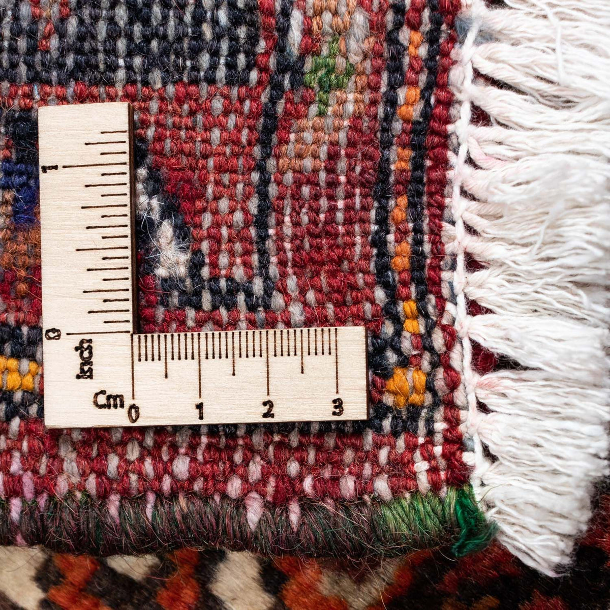 Persisk tæppe - Nomadisk - 137 x 90 cm - beige