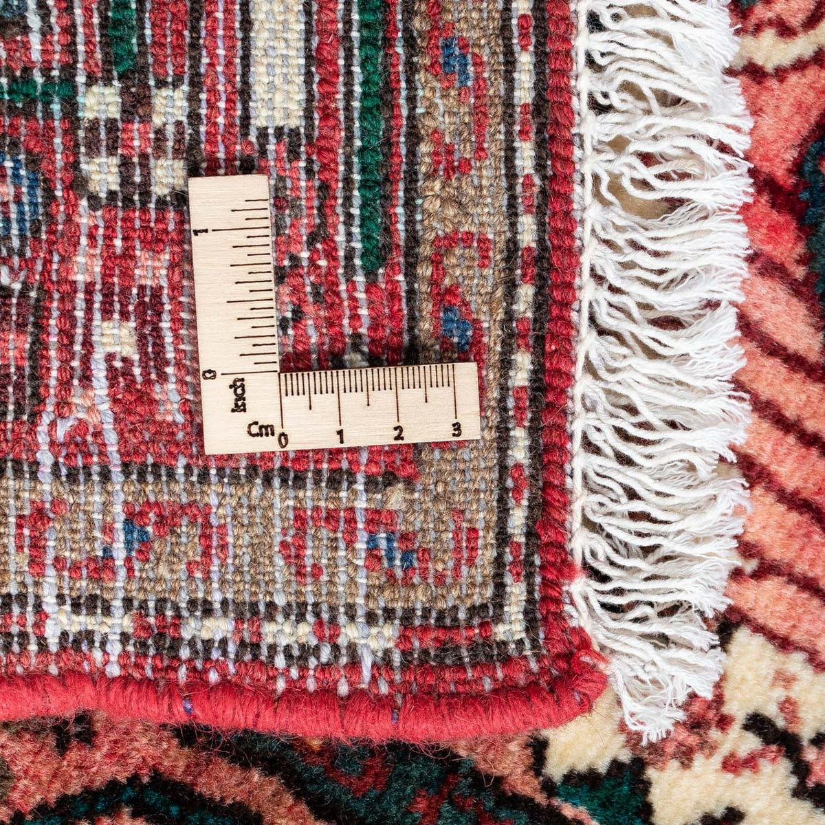 Persisk tæppe - Nomadisk - 125 x 72 cm - beige