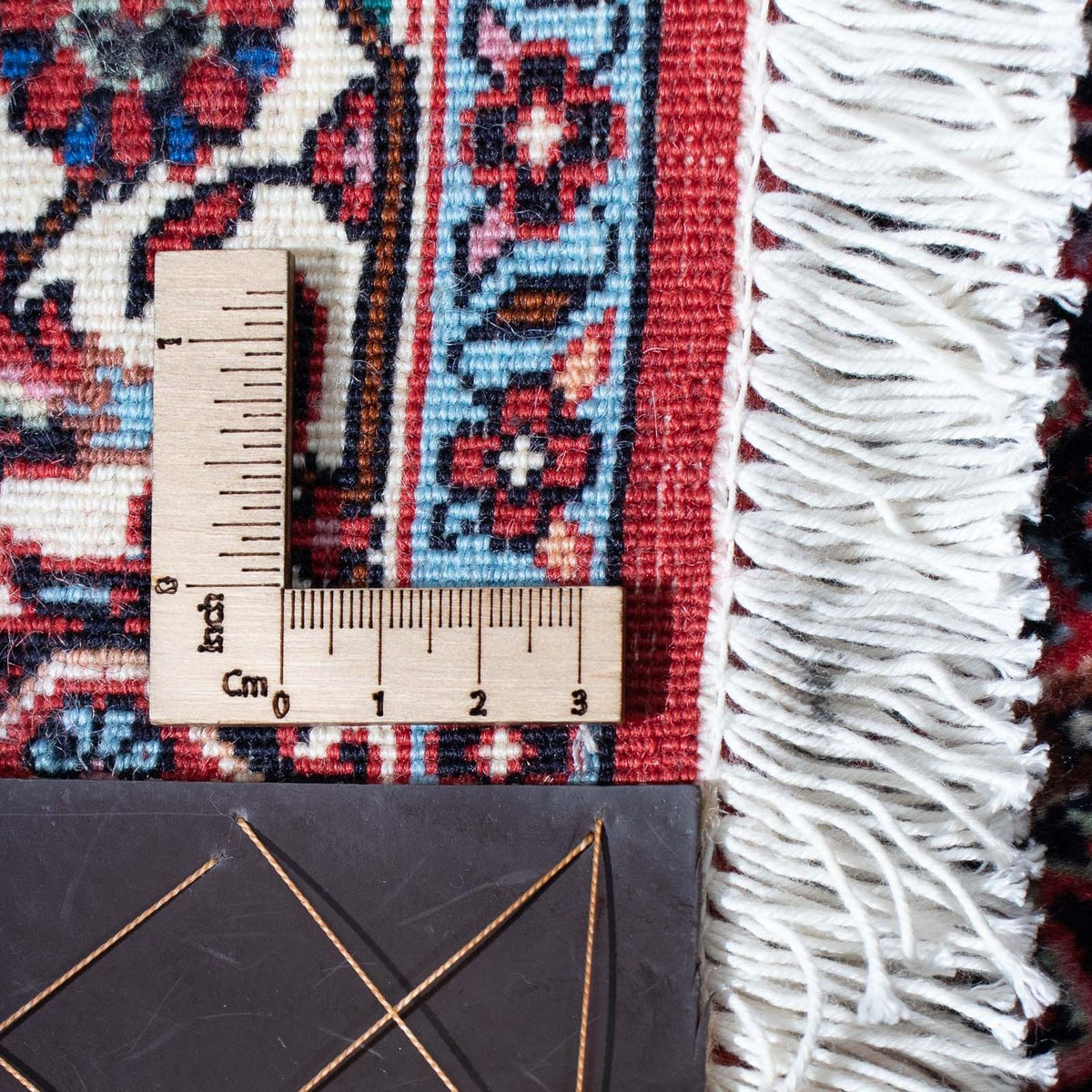 Løber Persisk tæppe - Bijar - 279 x 73 cm - lysrød