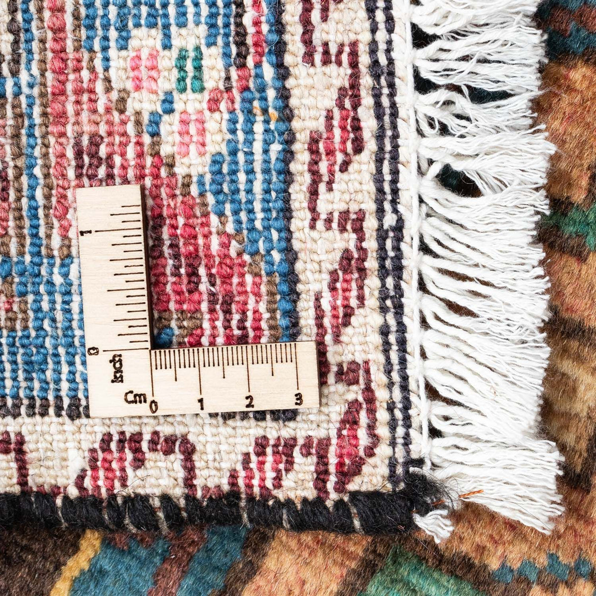 Persisk tæppe - Nomadisk - 135 x 80 cm - lysrød