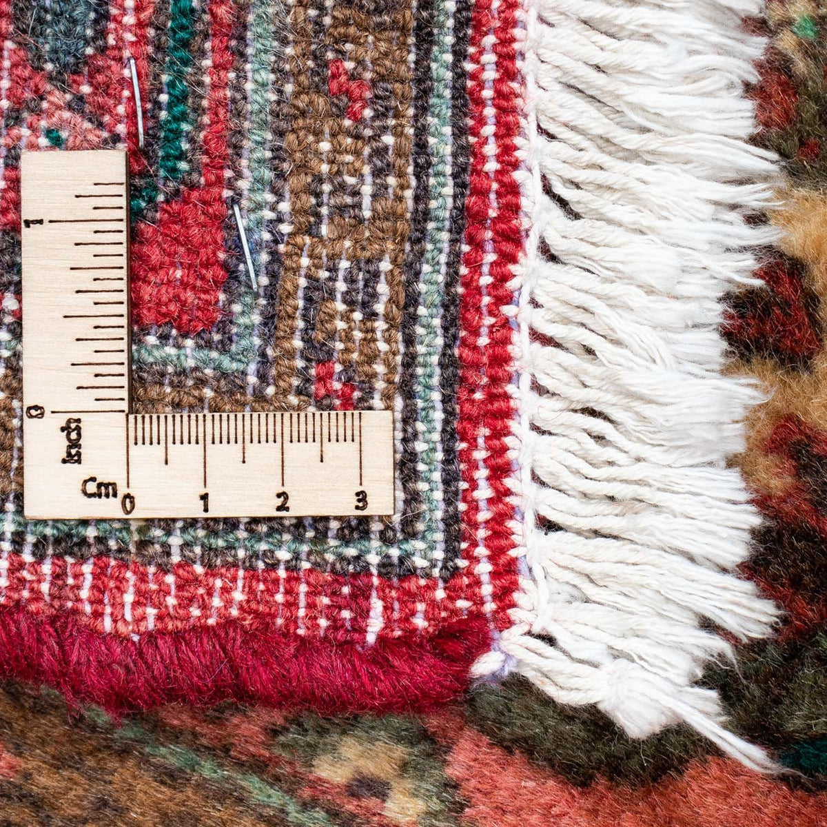 Persisk tæppe - Nomadisk - 135 x 80 cm - lysrød