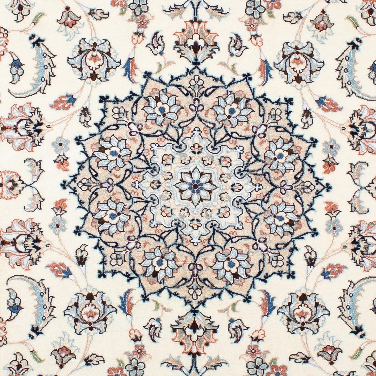 Persisk tæppe - Nain - Royal - 197 x 137 cm - beige