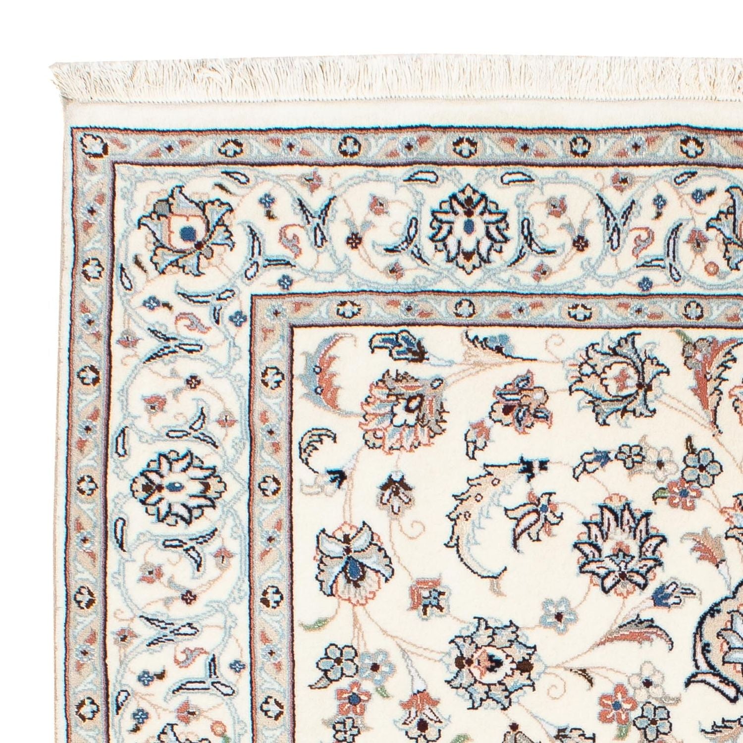 Persisk tæppe - Nain - Royal - 197 x 137 cm - beige