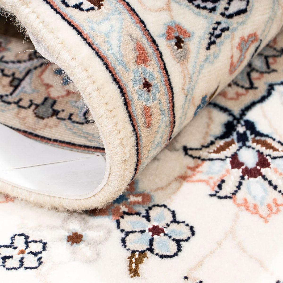 Persisk tæppe - Nain - Royal - 197 x 137 cm - beige