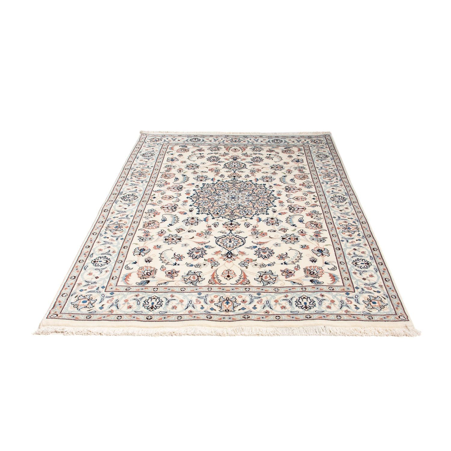 Persisk tæppe - Nain - Royal - 197 x 137 cm - beige