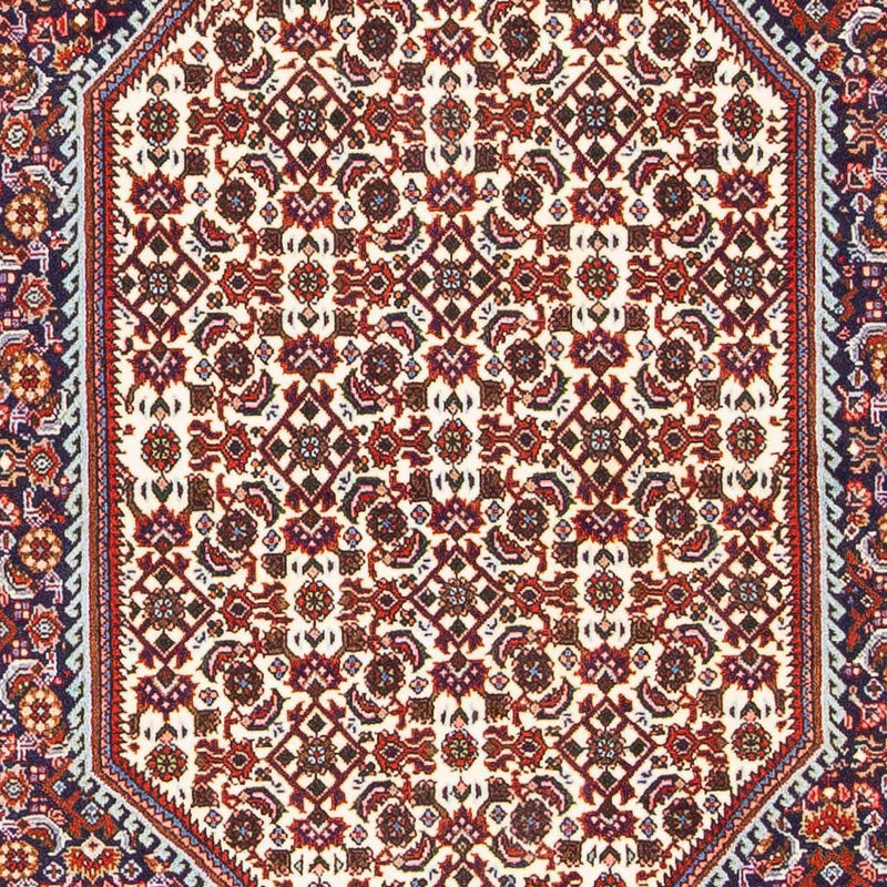 Persisk tæppe - Bijar - 164 x 110 cm - rød