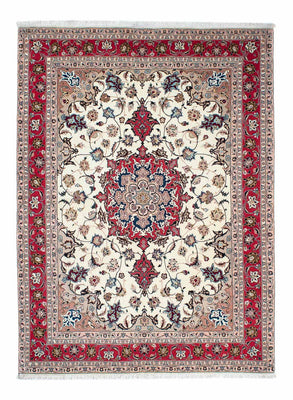 Persisk tæppe - Tabriz - Royal - 212 x 154 cm - beige